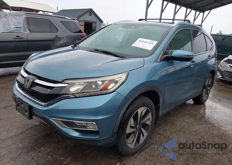 2016 Honda Cr-V Touring из США, поврежденный, VIN 5J6RM4H91GL079560